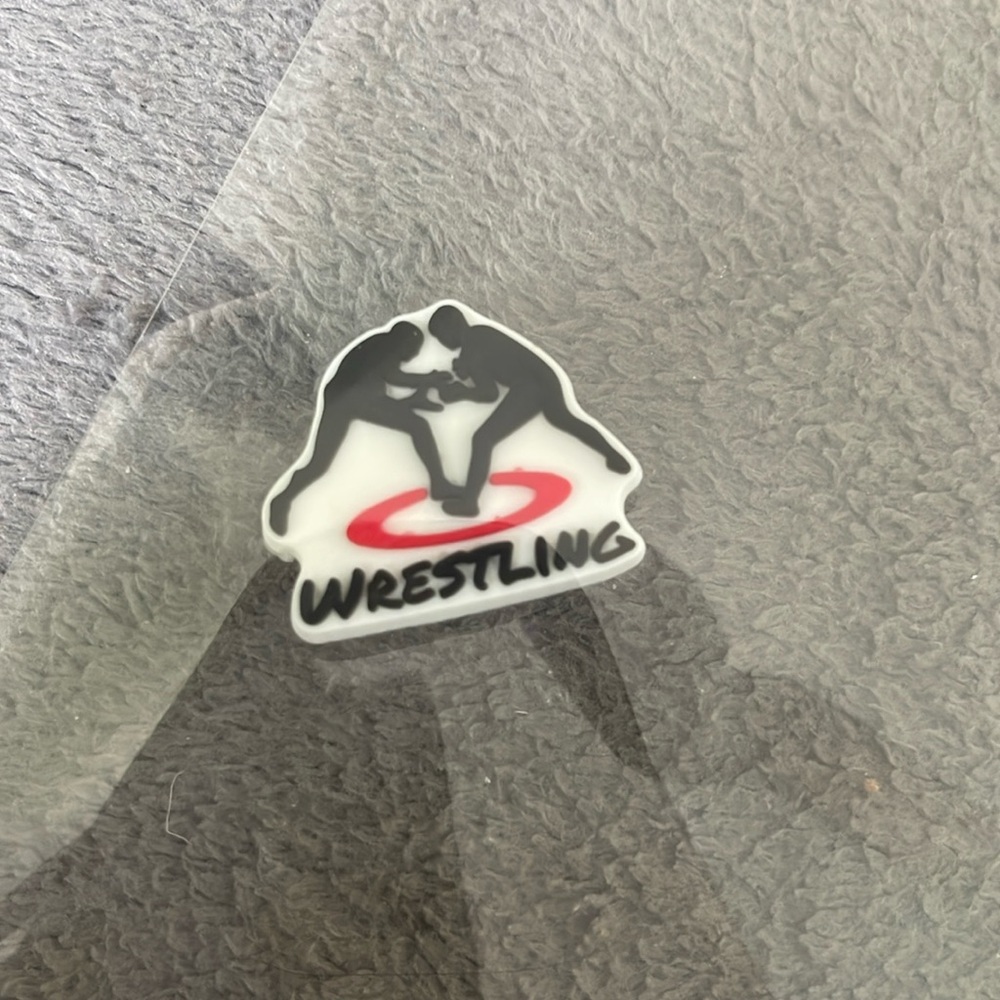Wrestling Croc shoe charm new - bundle pricing